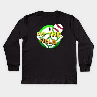 Off The Field Podcast (Austin Kleschka) Kids Long Sleeve T-Shirt